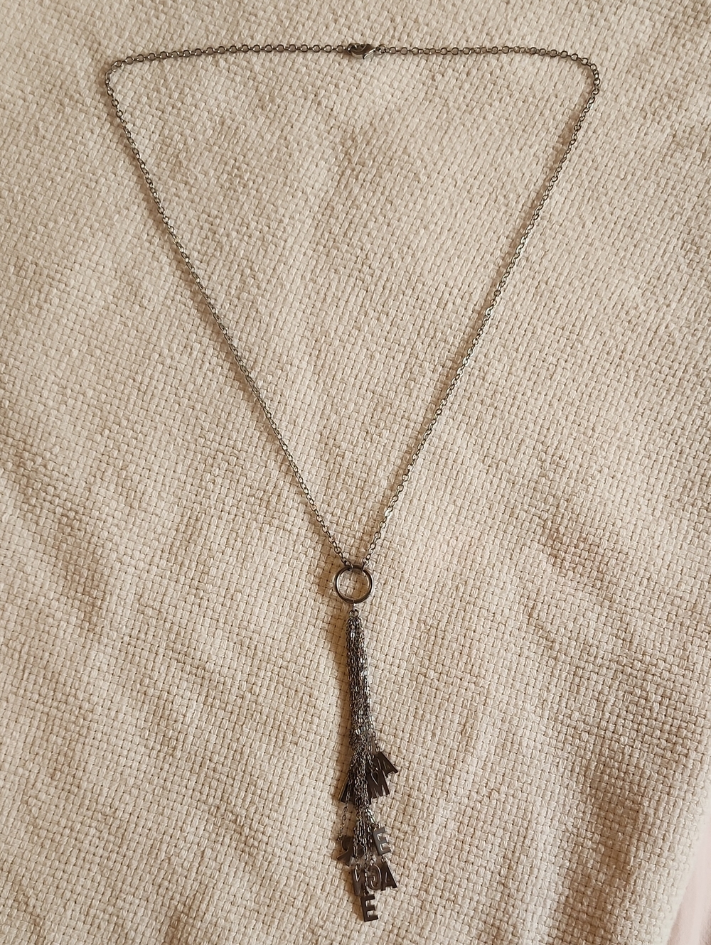 Armani Exchange Jewelry - Long Silver Necklace